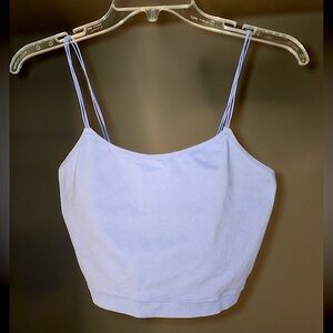 Periwinkle Forever 21 Crop Tank Top